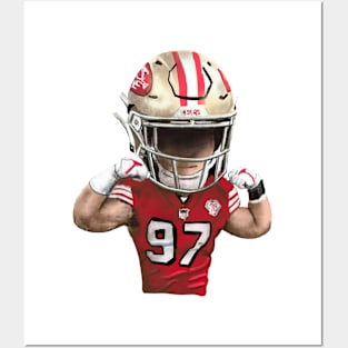 Nick Bosa! Posters and Art